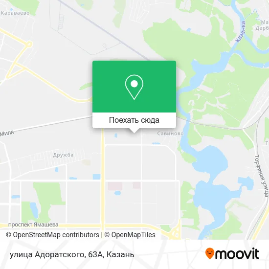 Карта улица Адоратского, 63А