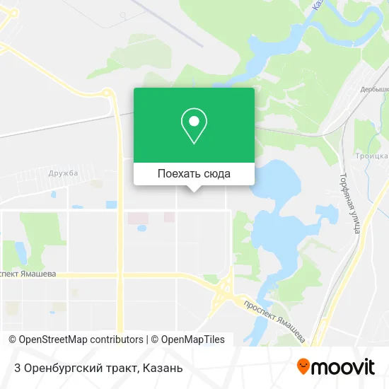 Карта 3 Оренбургский тракт