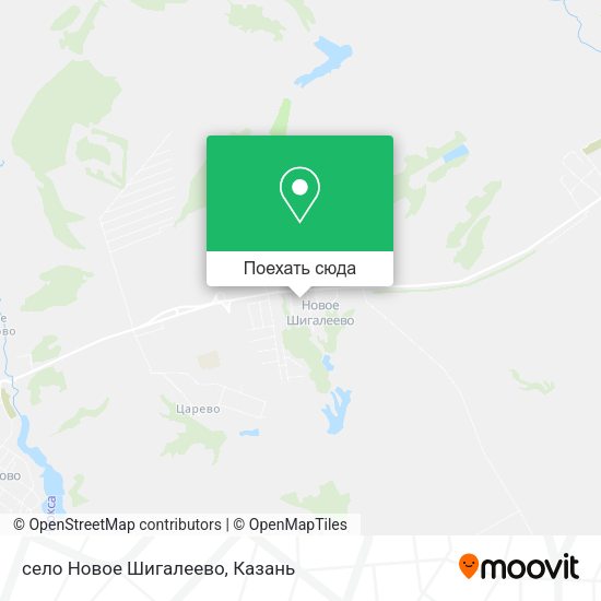 Карта село Новое Шигалеево