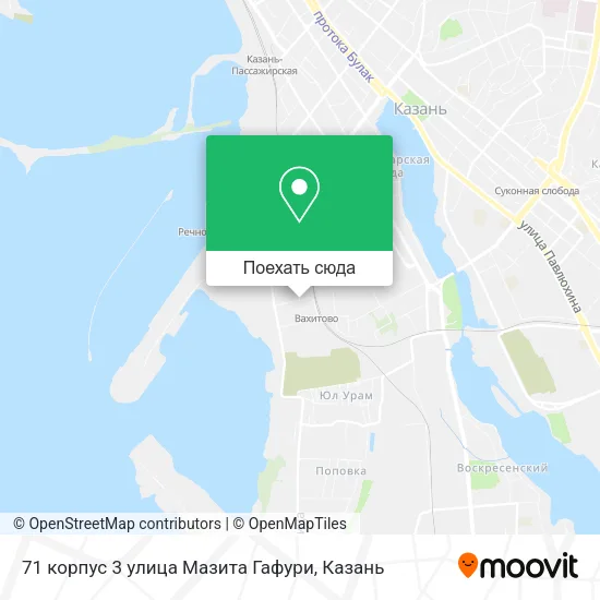 Карта 71 корпус 3 улица Мазита Гафури