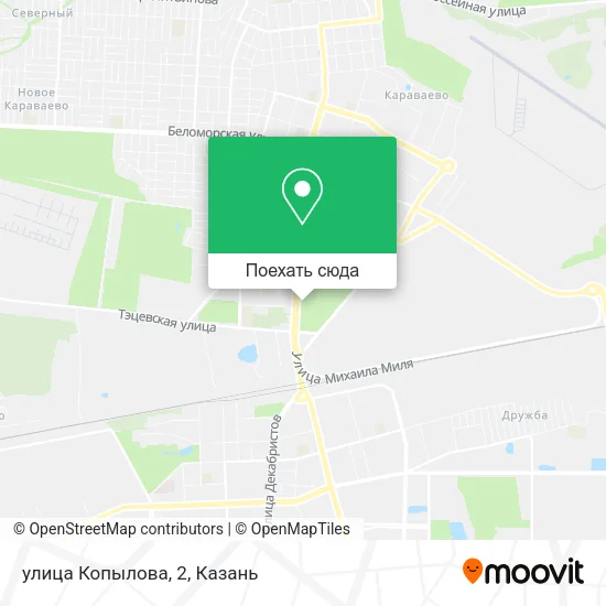 Карта улица Копылова, 2