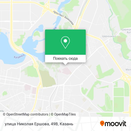 Карта улица Николая Ершова, 49В