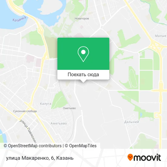 Карта улица Макаренко, 6