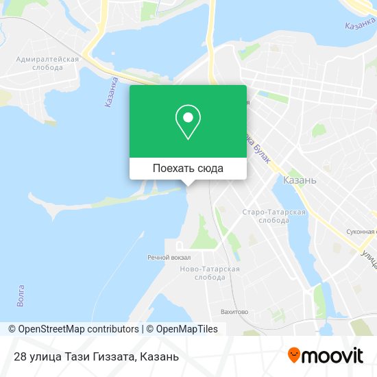 Карта 28 улица Тази Гиззата