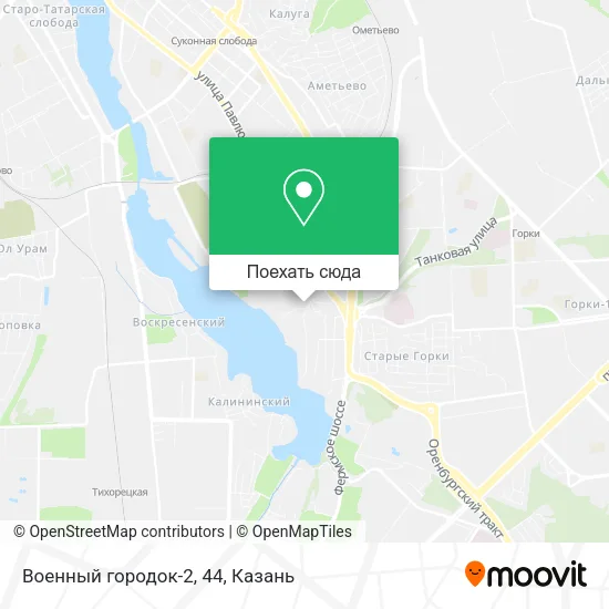 Карта Военный городок-2, 44