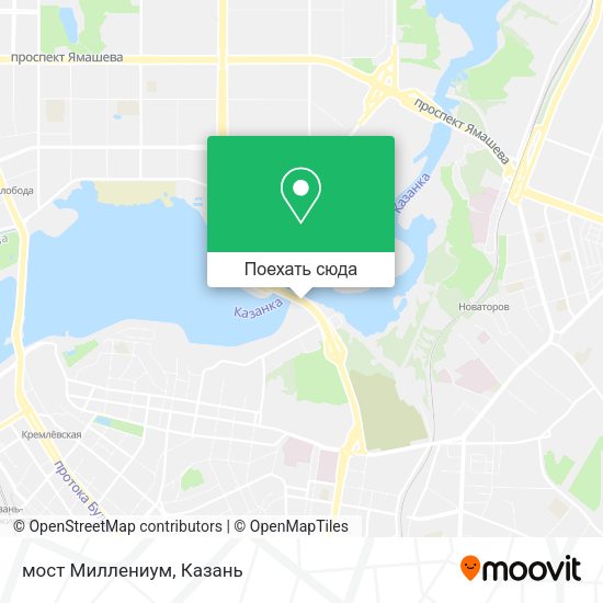 Карта мост Миллениум