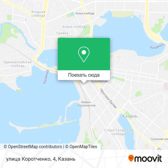 Карта улица Коротченко, 4