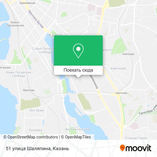 Карта 51 улица Шаляпина