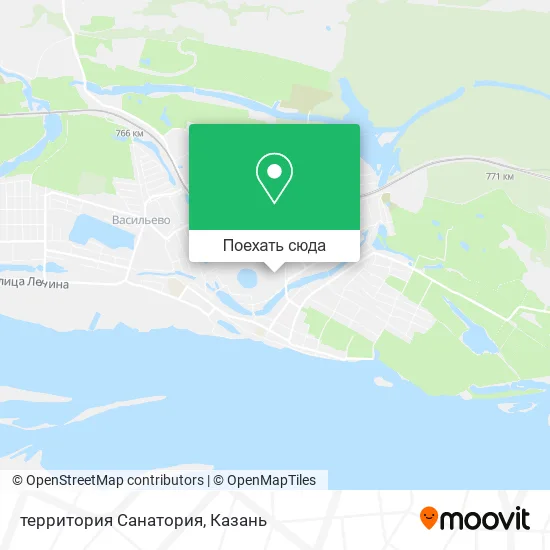 Карта территория Санатория