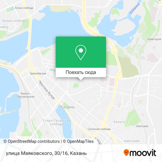 Карта улица Маяковского, 30/16