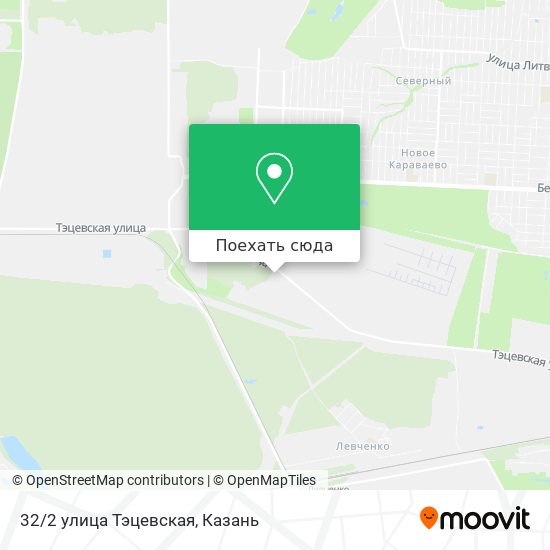 Карта 32/2 улица Тэцевская