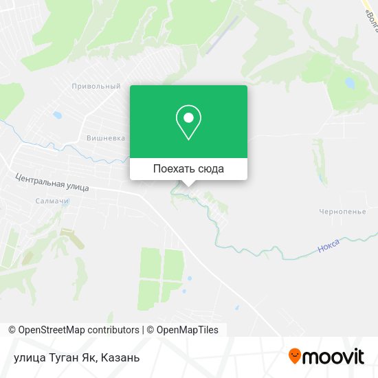 Карта улица Туган Як