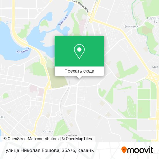 Карта улица Николая Ершова, 35А/6