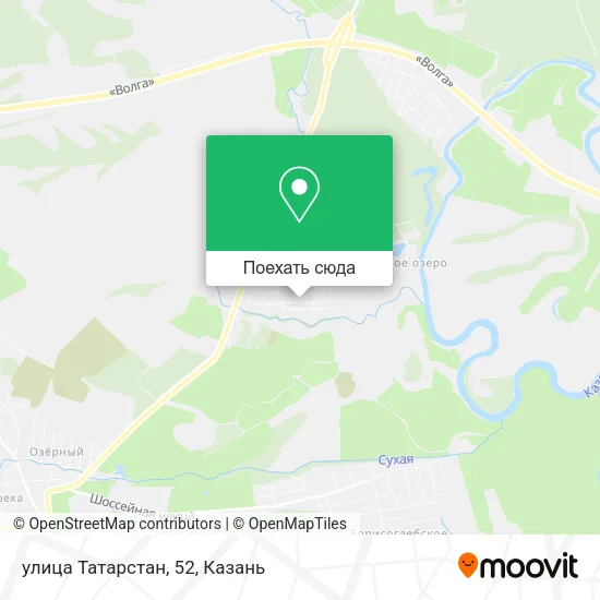 Карта улица Татарстан, 52