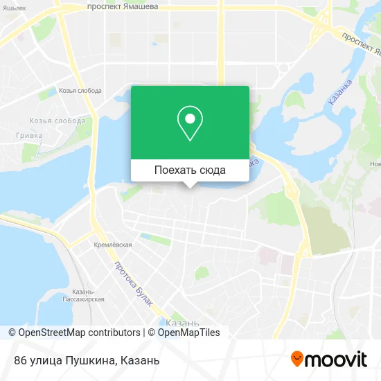 Карта 86 улица Пушкина