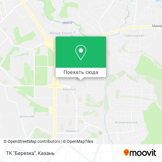 Карта ТК "Березка"