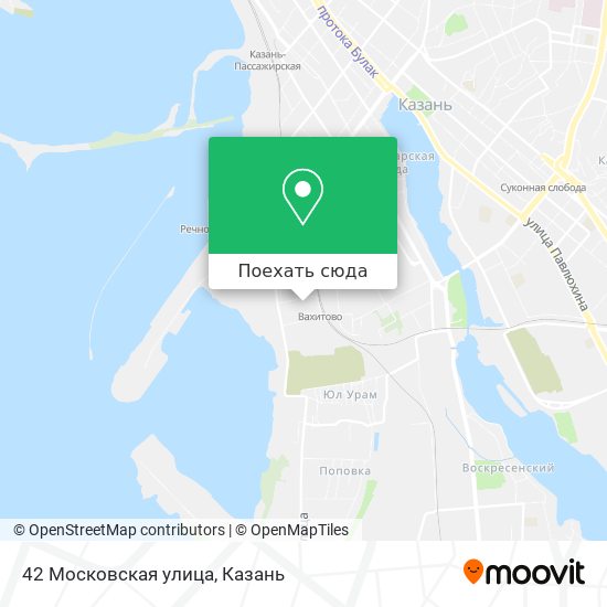 Карта 42 Московская улица