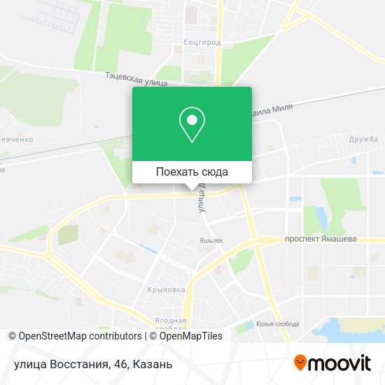 Карта улица Восстания, 46