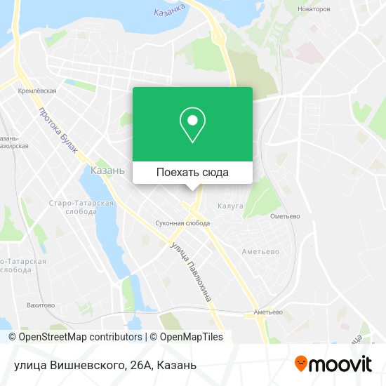 Карта улица Вишневского, 26А