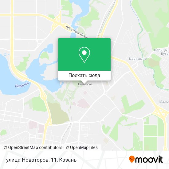 Карта улица Новаторов, 11