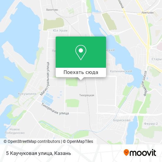 Карта 5 Каучуковая улица