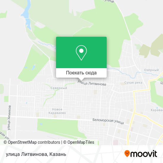 Карта улица Литвинова