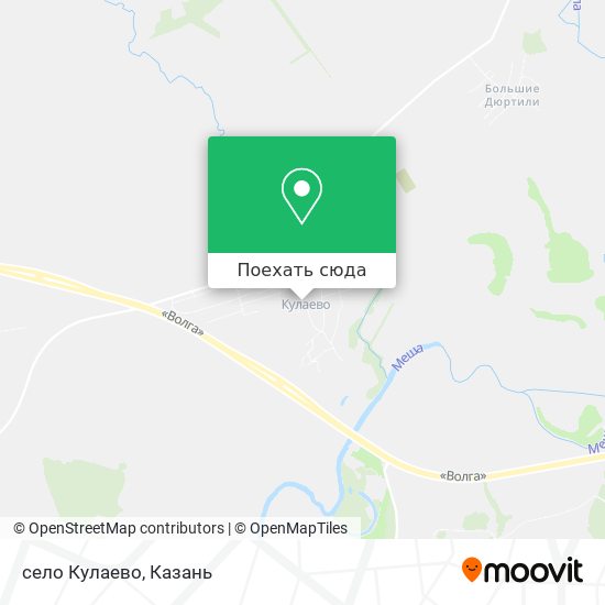 Карта село Кулаево
