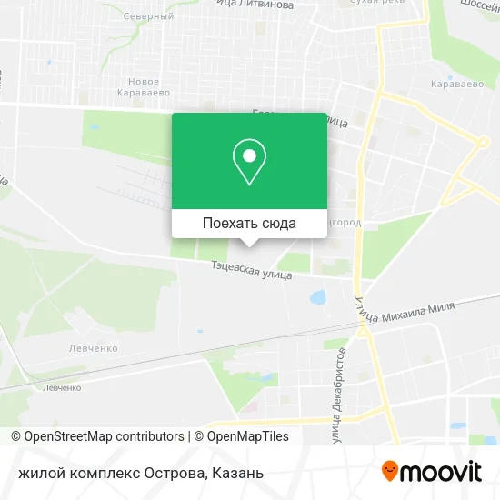 Карта жилой комплекс Острова