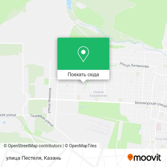 Карта улица Пестеля