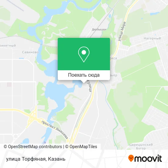 Карта улица Торфяная