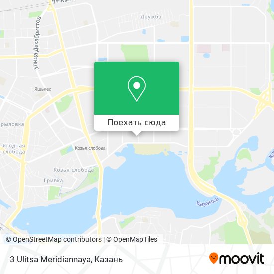 Карта 3 Ulitsa Meridiannaya