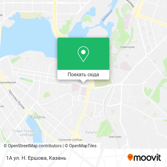 Карта 1А ул. Н. Ершова