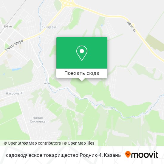 Карта садоводческое товарищество Родник-4