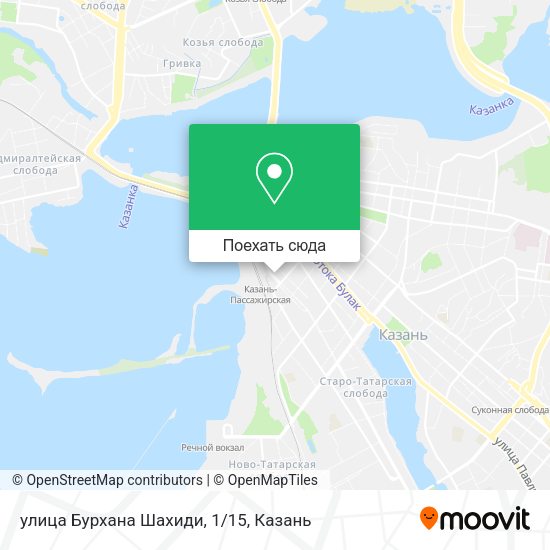 Карта улица Бурхана Шахиди, 1/15