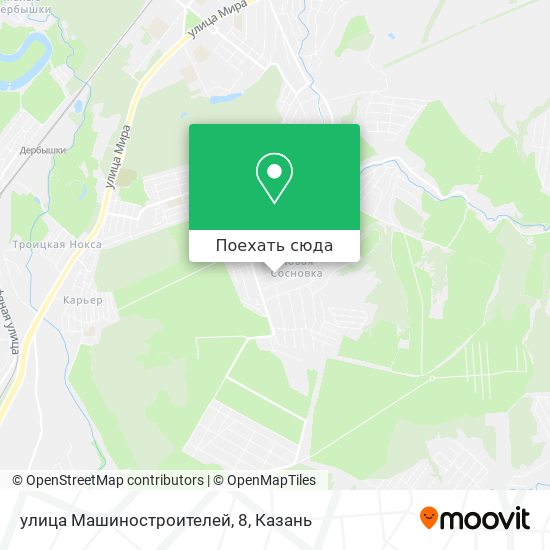 Карта улица Машиностроителей, 8