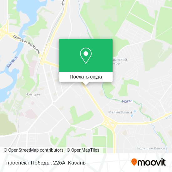 Карта проспект Победы, 226А