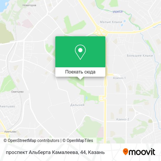 Карта проспект Альберта Камалеева, 44