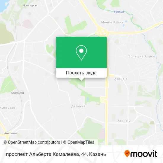 Карта проспект Альберта Камалеева, 44