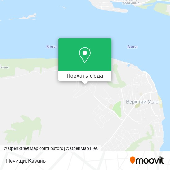 Карта Печищи