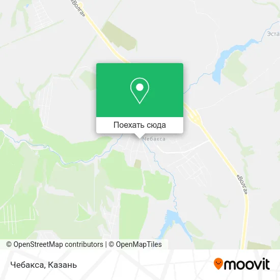 Карта Чебакса