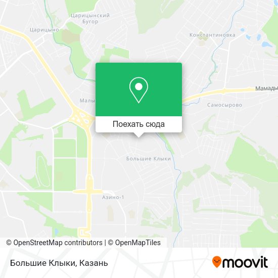 Карта Большие Клыки
