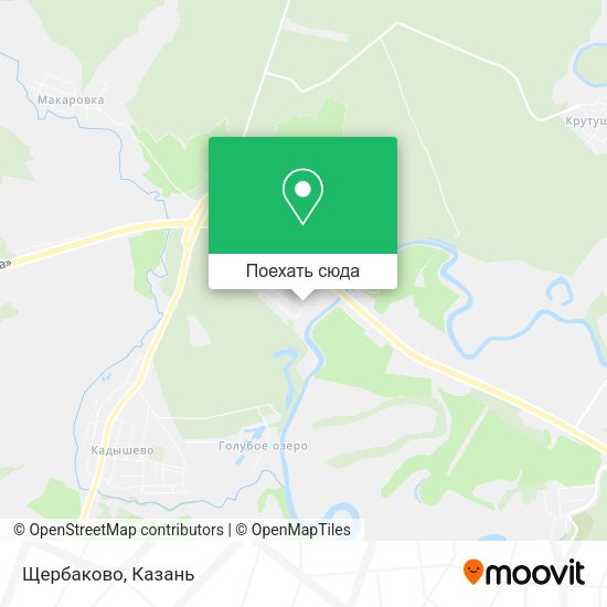 Карта Щербаково