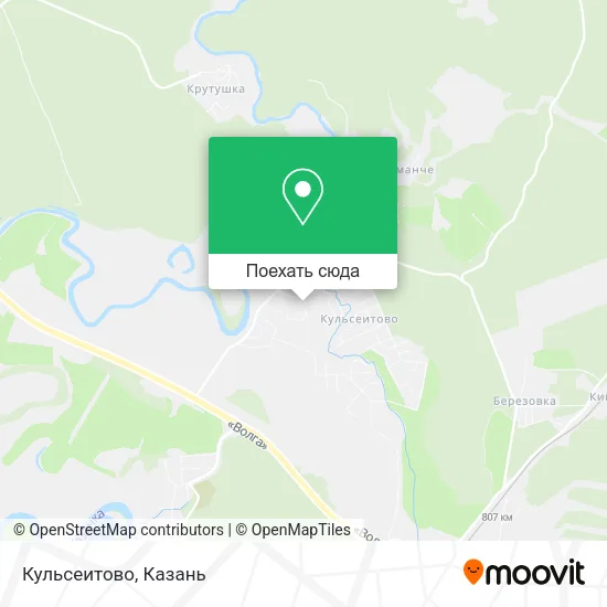 Карта Кульсеитово