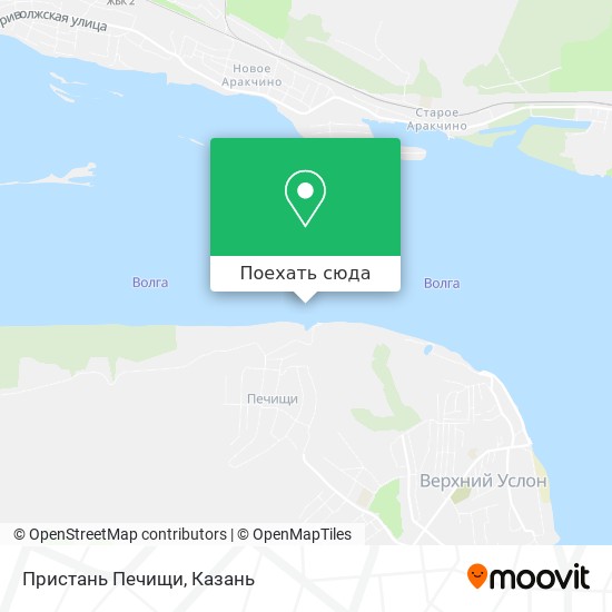 Карта Пристань Печищи