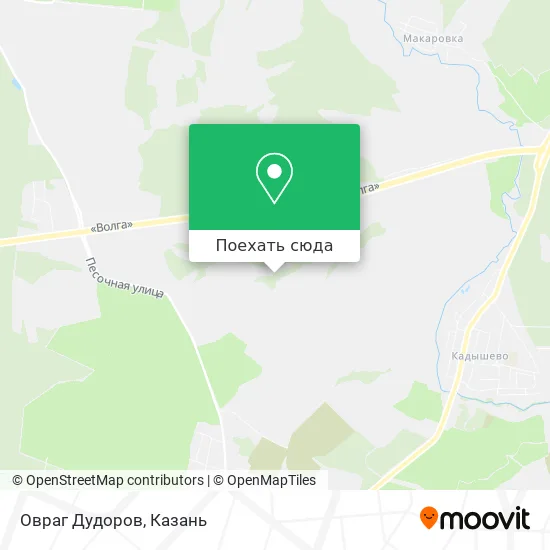 Карта Овраг Дудоров