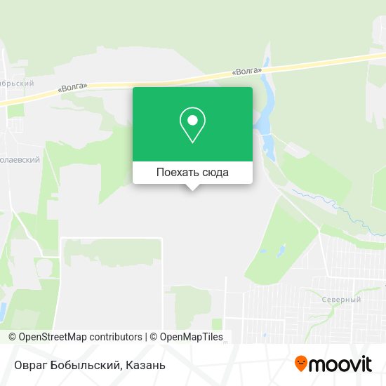 Карта Овраг Бобыльский