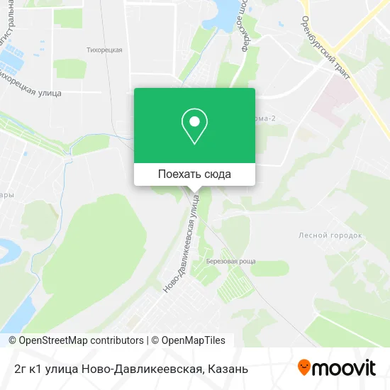 Карта 2г к1 улица Ново-Давликеевская