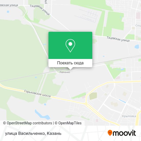 Карта улица Васильченко