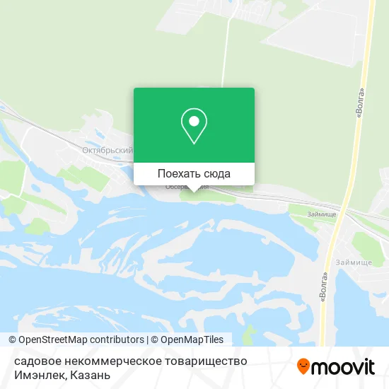 Карта садовое некоммерческое товарищество Имэнлек
