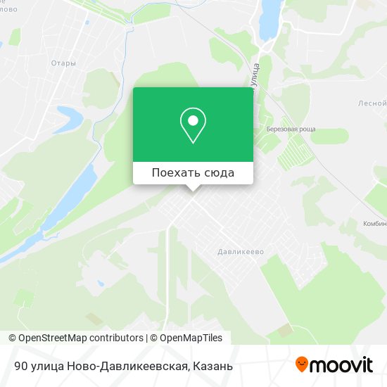 Карта 90 улица Ново-Давликеевская